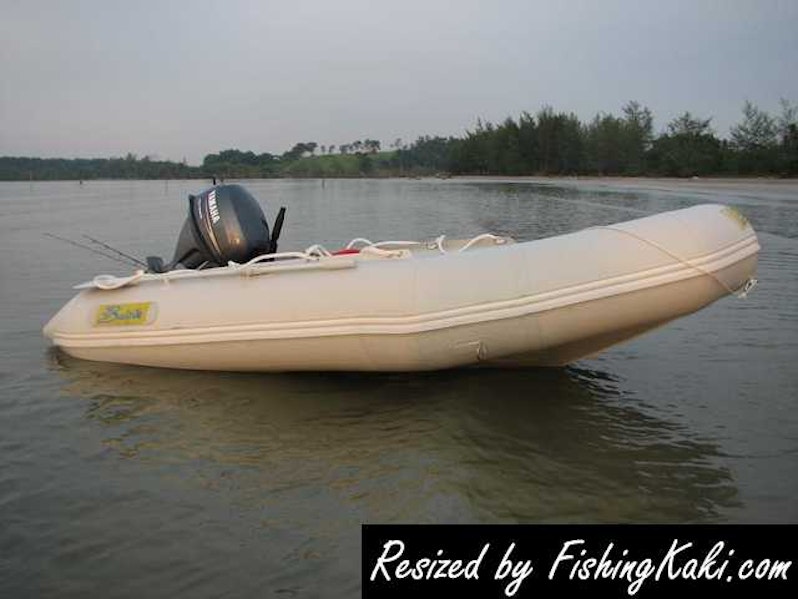 12 ft inflatable boat with 15HpYamaha engine for sale 